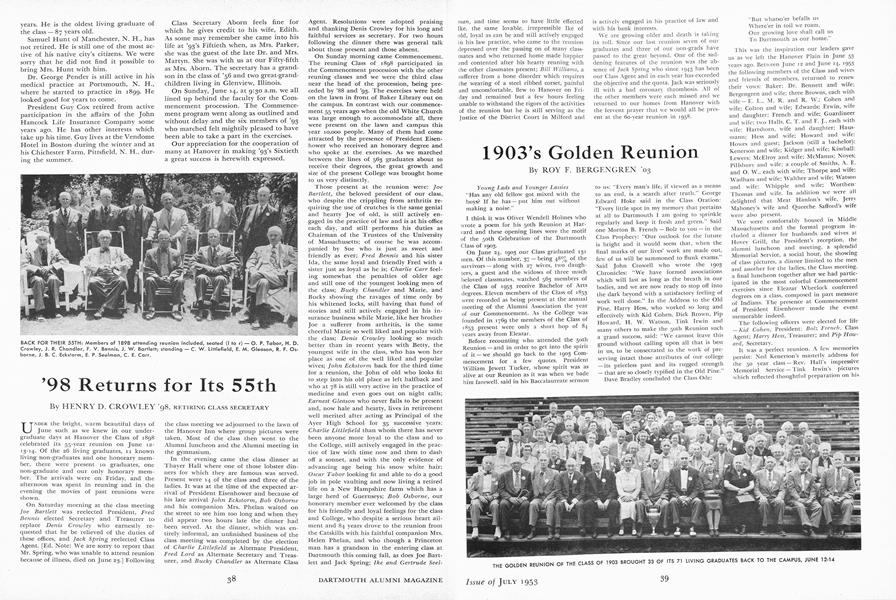 1903's Golden Reunion