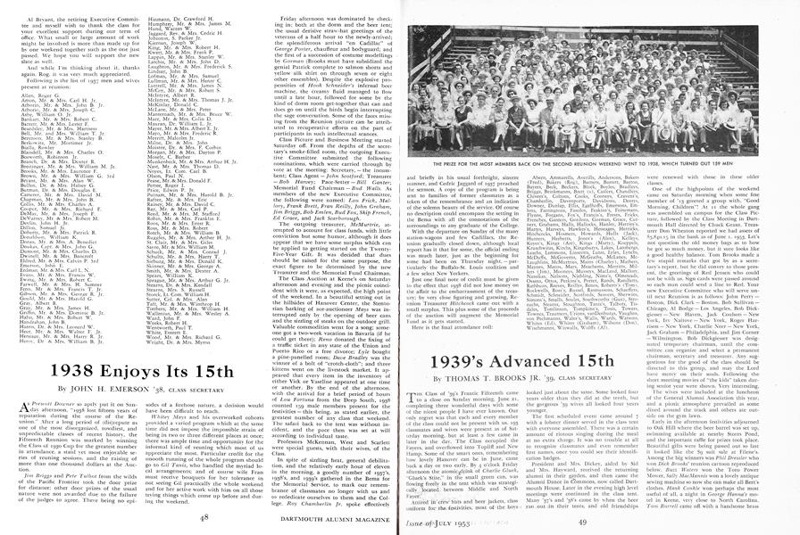 1939's Advanced 15th