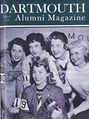 March
1954 | Dartmouth Alumni Magazine