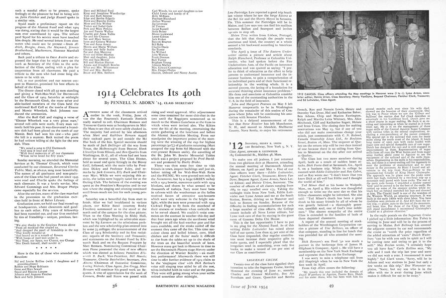 1914 Celebrates Its 40th