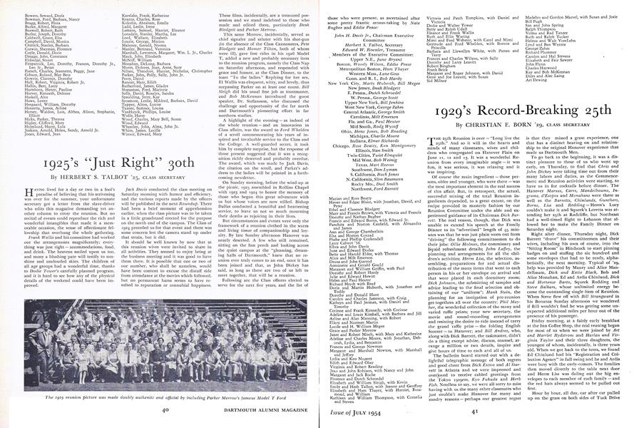 1952's "Just Right" 30th
