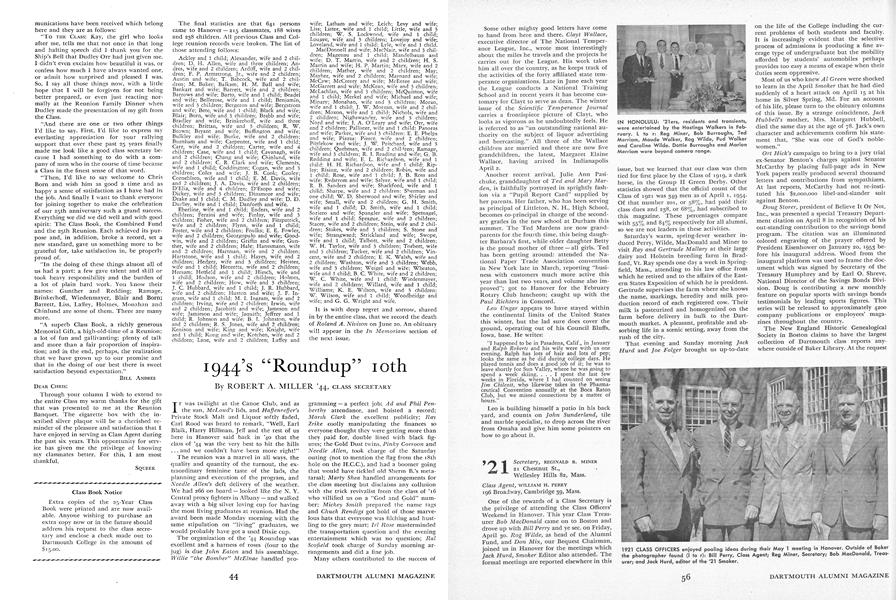 1944's "Roundup" 10th