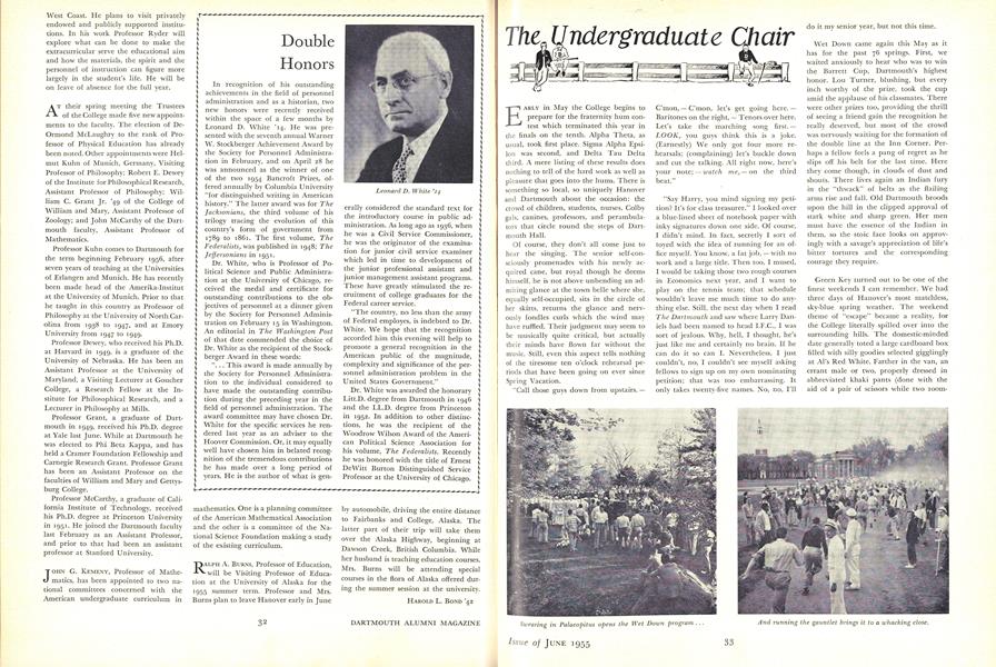 The Undergraduate Chair