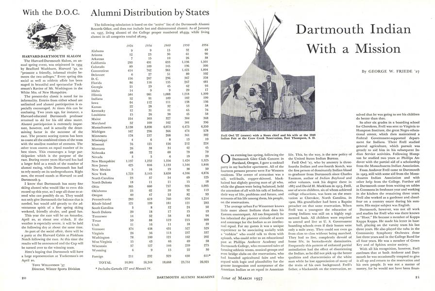 Dartmouth Indian With a Mission