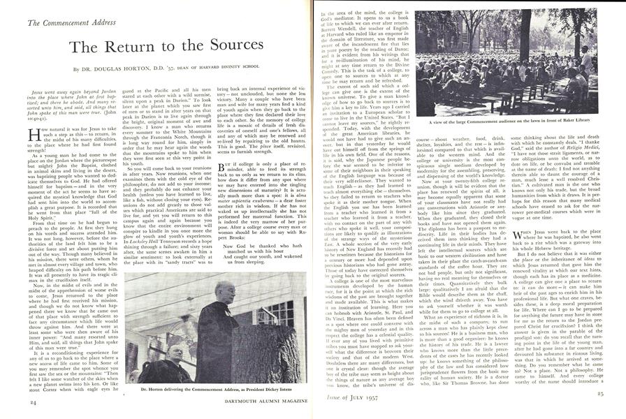 The Commencement Address