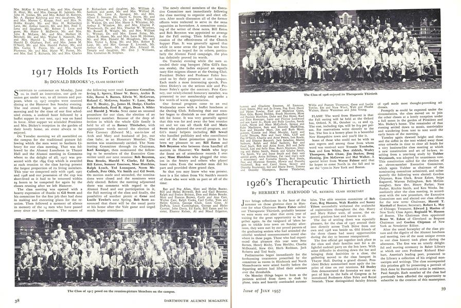 1917 Holds Its Fortieth