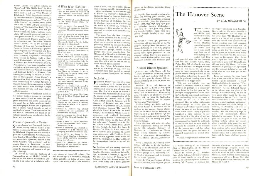 The Hanover Scene