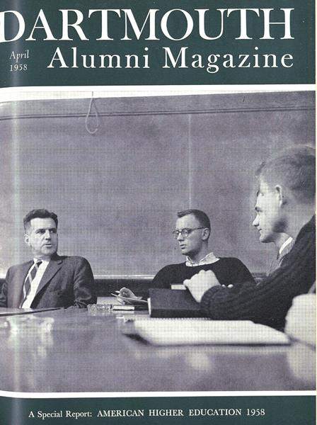 Issue: - April 1958 | Dartmouth Alumni Magazine