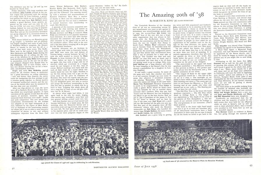 The Amazing 20th of '38