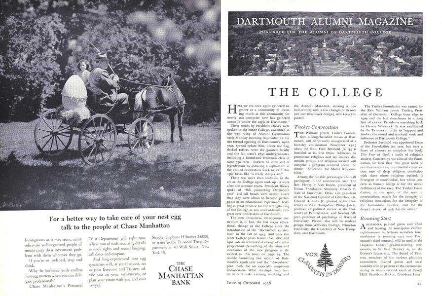 THE COLLEGE