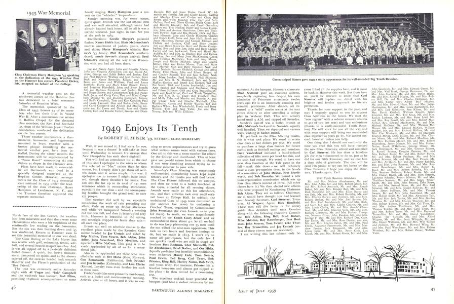 1949 Enjoys Its Tenth