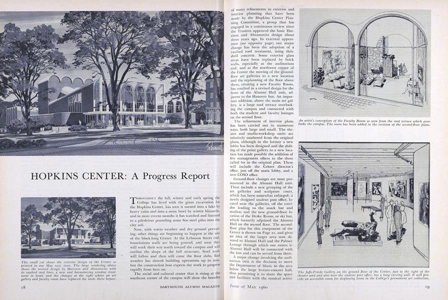 HOPKINS CENTER: A Progress Report