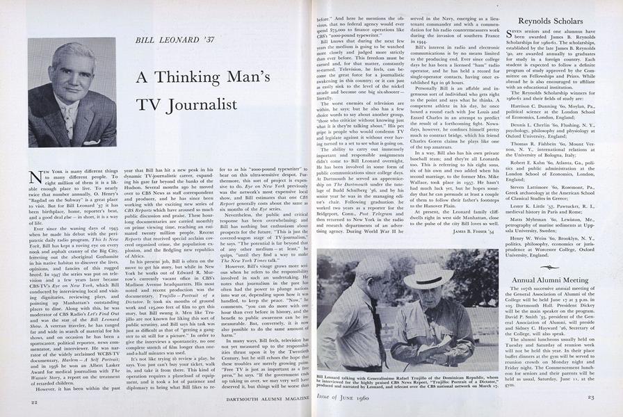 A Thinking Man's TV Journalist