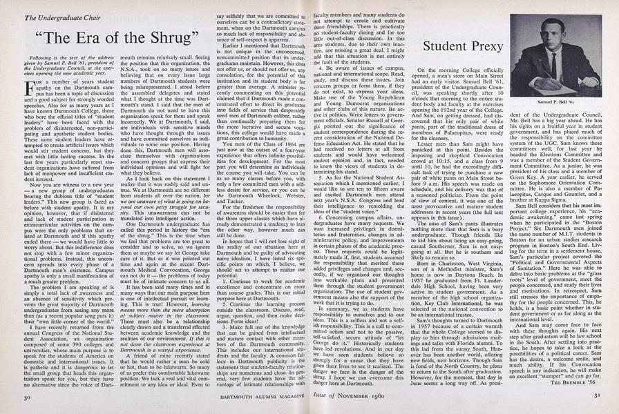 "The Era of the Shrug"