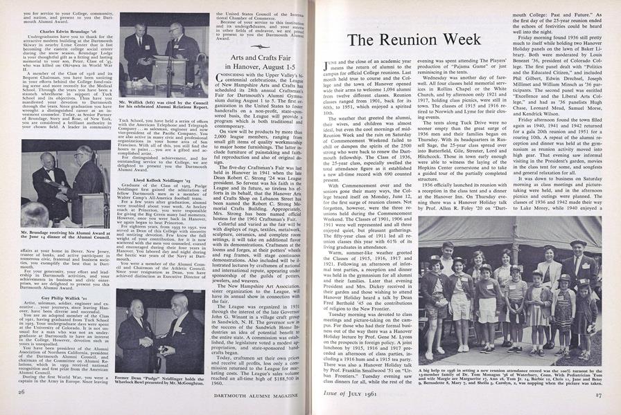 The Reunion Week