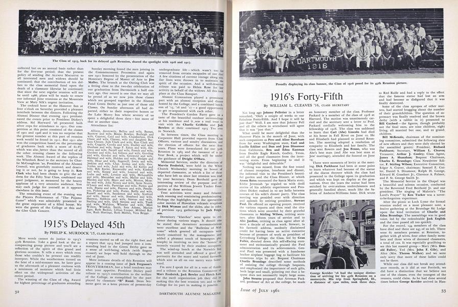 1916's Forty-Fifth