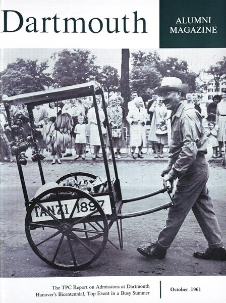 Issue: - October 1961 | Dartmouth Alumni Magazine