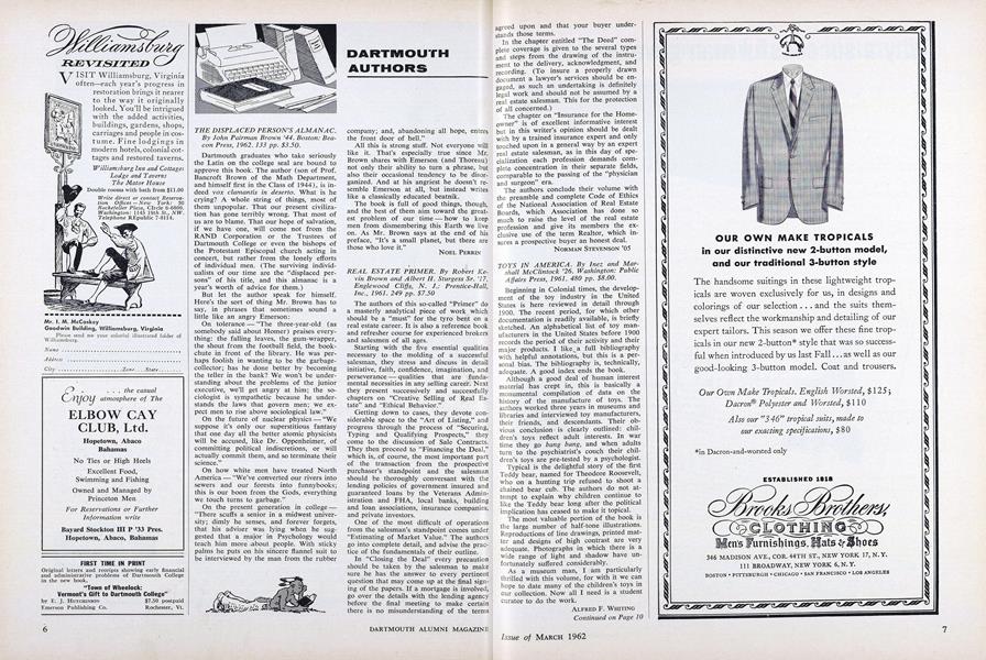 THE DISPLACED PERSON'S ALMANAC.