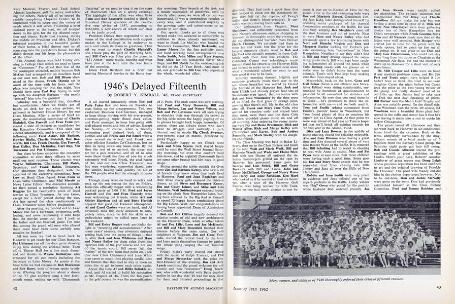 1946's Delayed Fifteenth