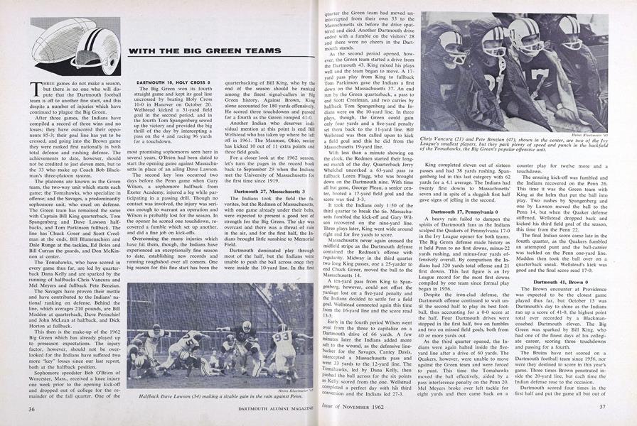 Dartmouth 41, Brown 0