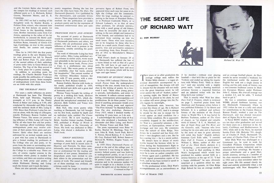THE SECRET LIFE OF RICHARD WATT