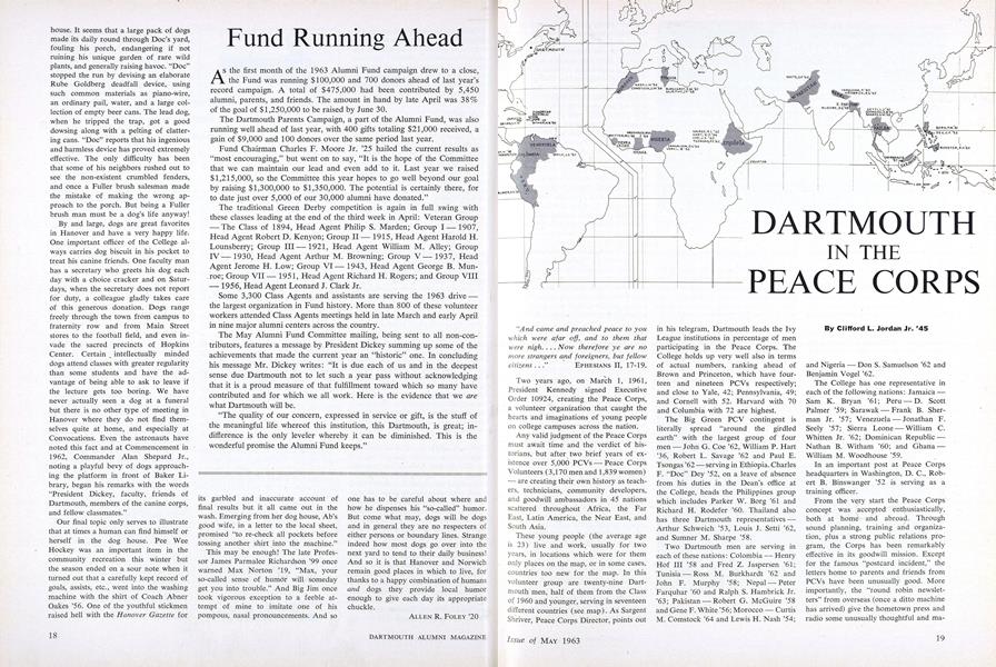 DARTMOUTH IN THE PEACE CORPS