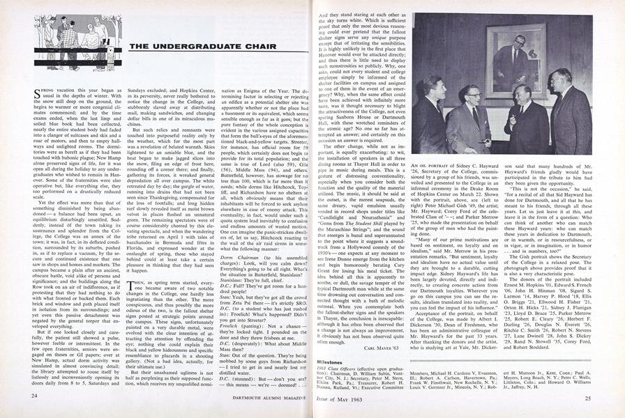 THE UNDERGRADUATE CHAIR