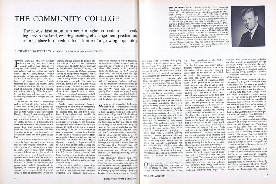 THE COMMUNITY COLLEGE
