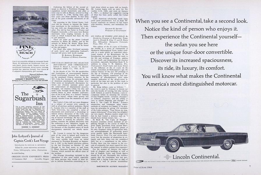 THE CUBAN CRISIS OF 1962: SELECTED DOCUMENTS AND CHRONOLOGY.