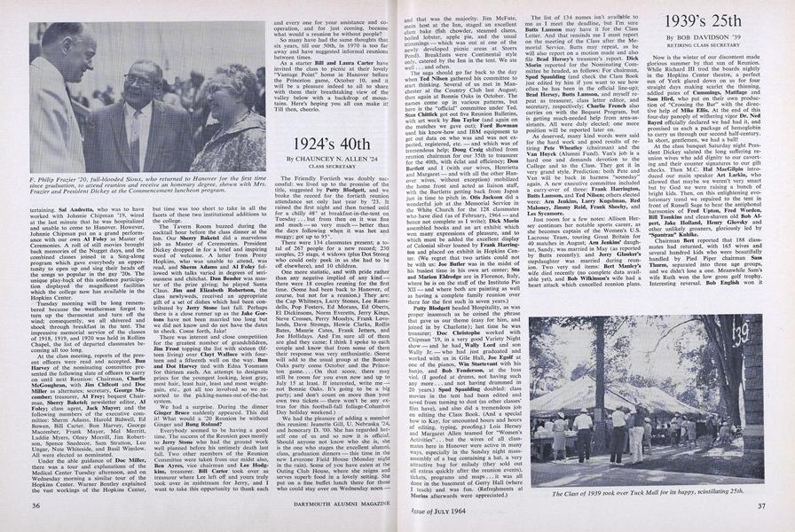 1939's 25th