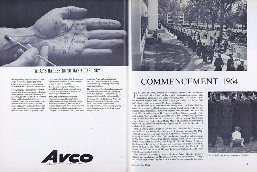COMMENCEMENT 1964