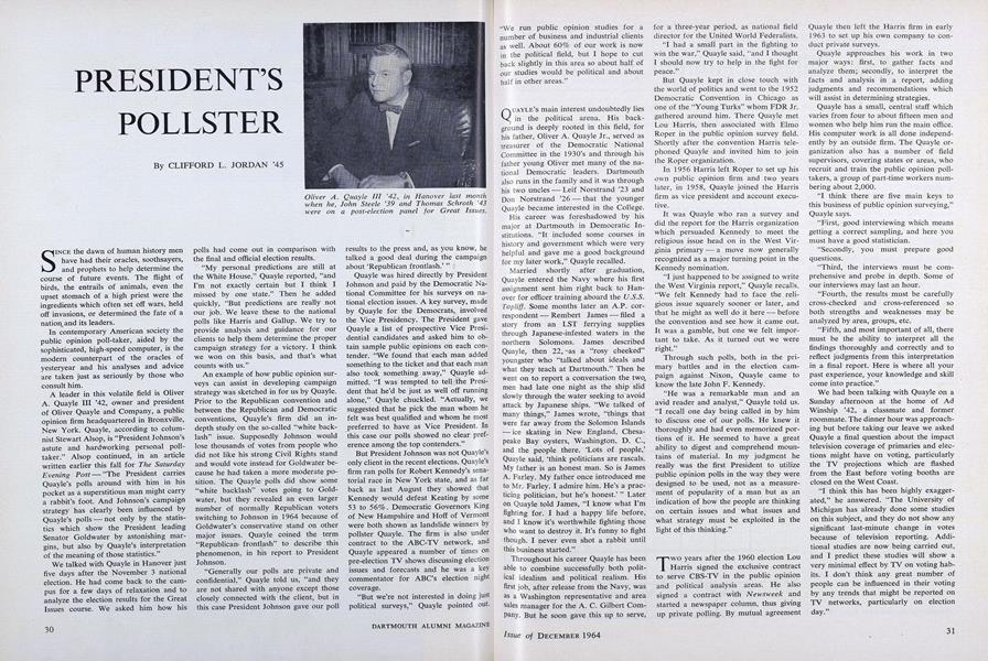 PRESIDENT'S POLLSTER
