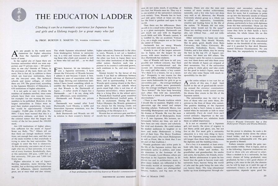 THE EDUCATION LADDER