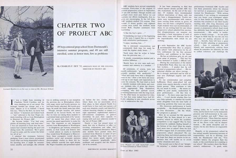 CHAPTER TWO OF PROJECT ABC