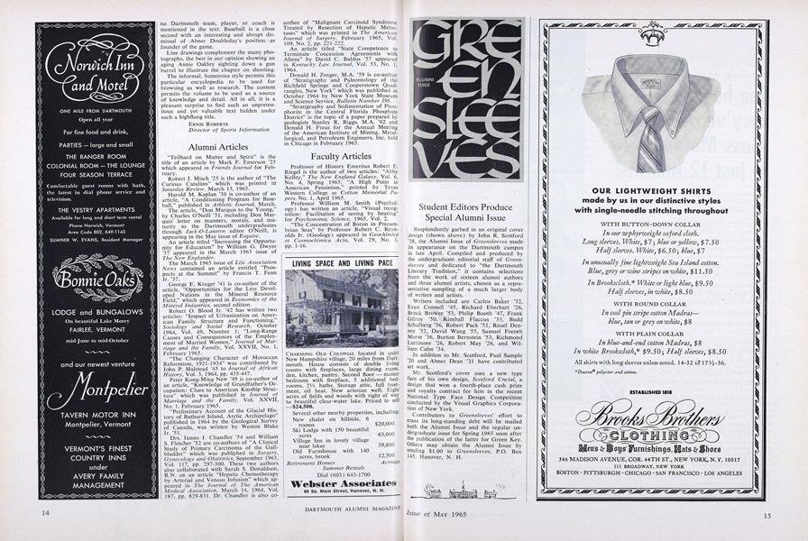 Student Editors Produce Special Alumni Issue