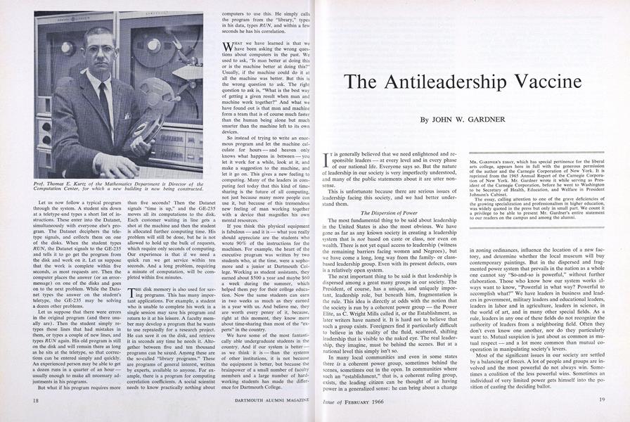 The Antileadership Vaccine