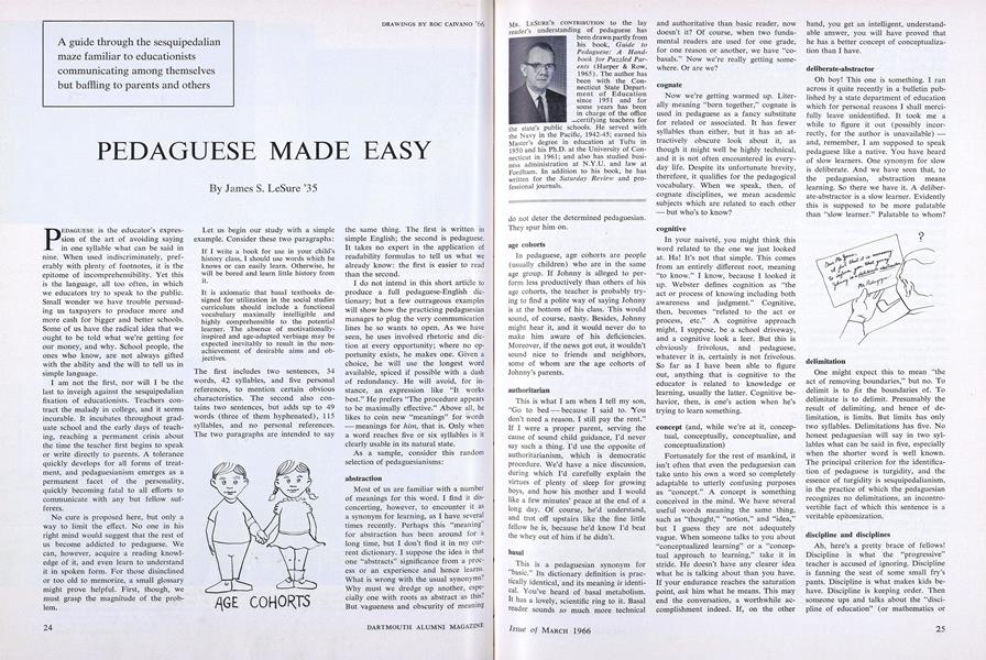 PEDAGUESE MADE EASY