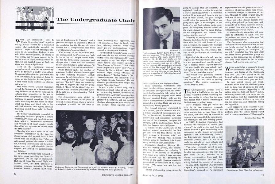 The Undergraduate Chair