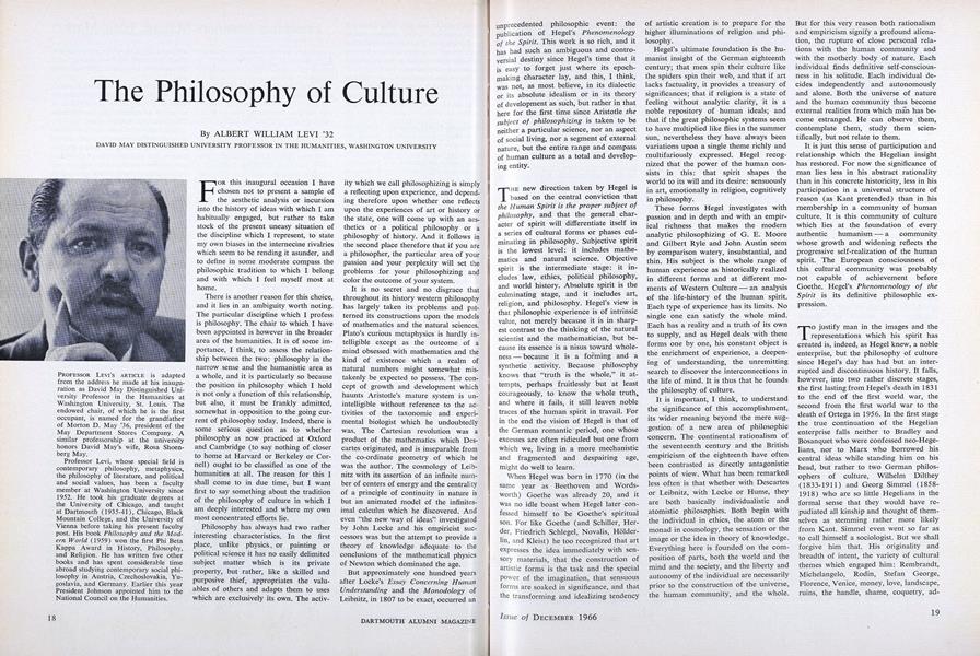 The Philosophy of Culture