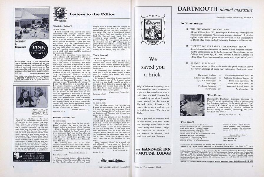 Table of Contents