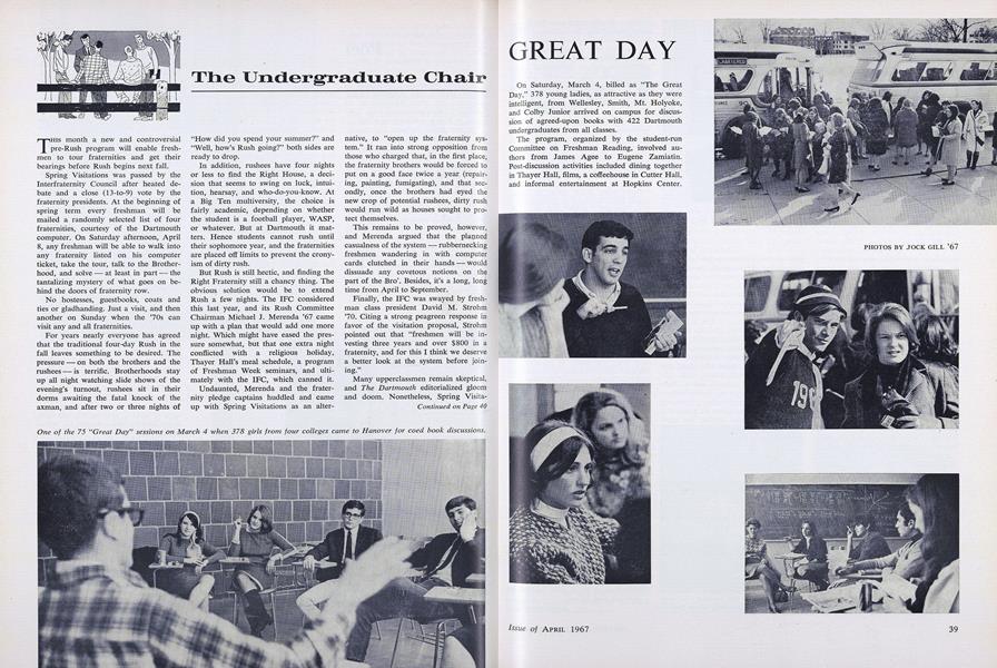 The Undergraduate Chair
