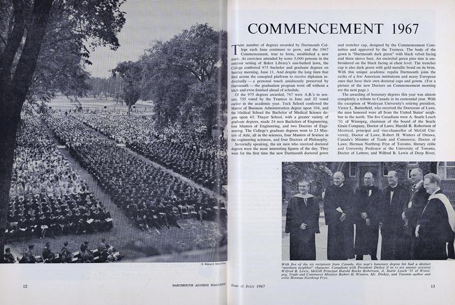 COMMENCEMENT 1967