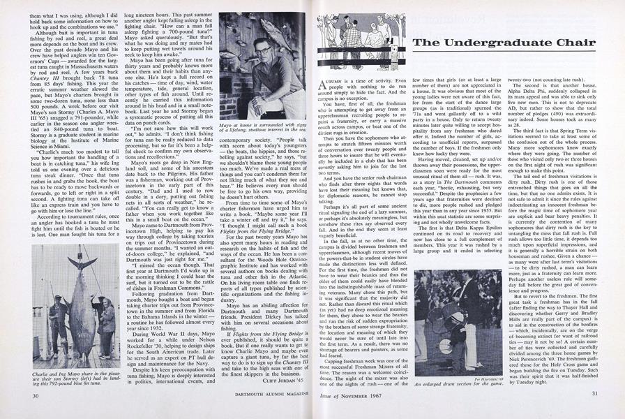 The Undergraduate Chair