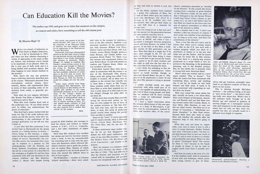 This article, first printed in the September-October 1967
