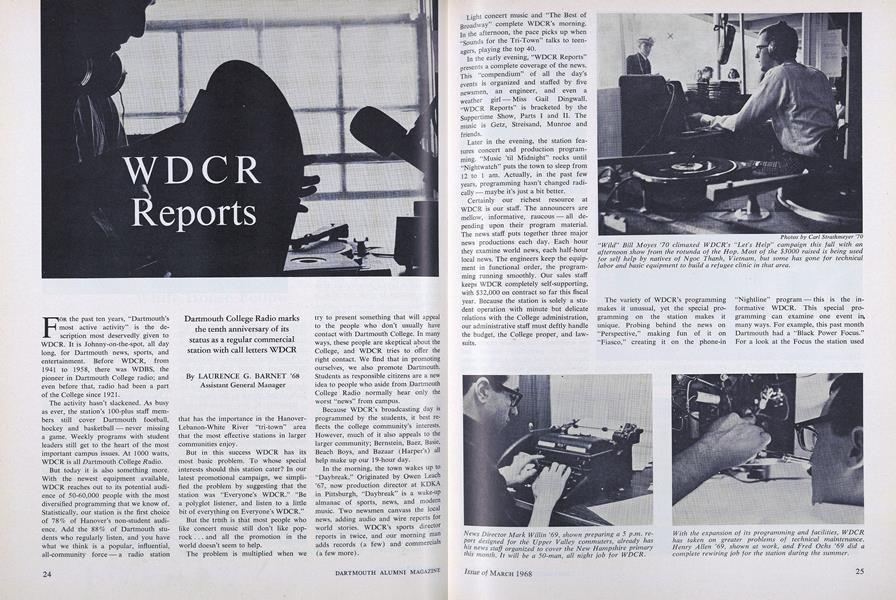 WDCR Reports