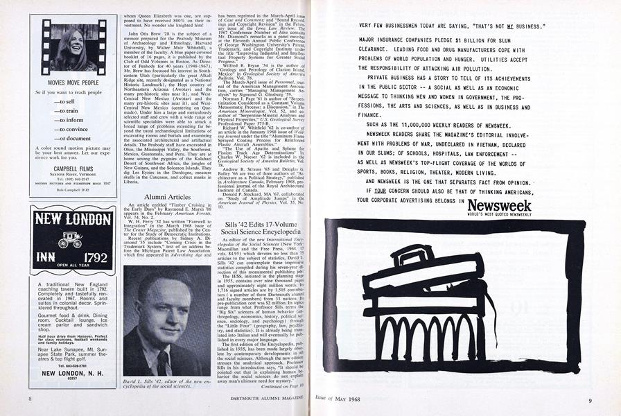 Sills '42 Edits 17-Volume Social Science Encyclopedia