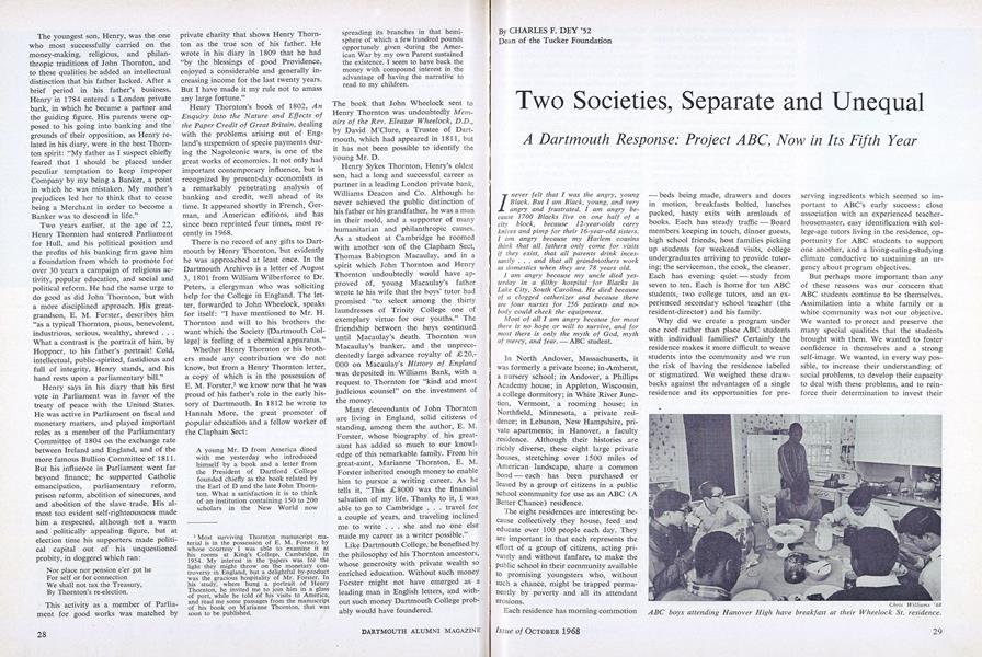 Two Societies, Separate and Unequal