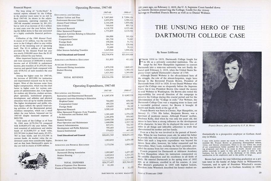 THE UNSUNG HERO OF THE DARTMOUTH COLLEGE CASE