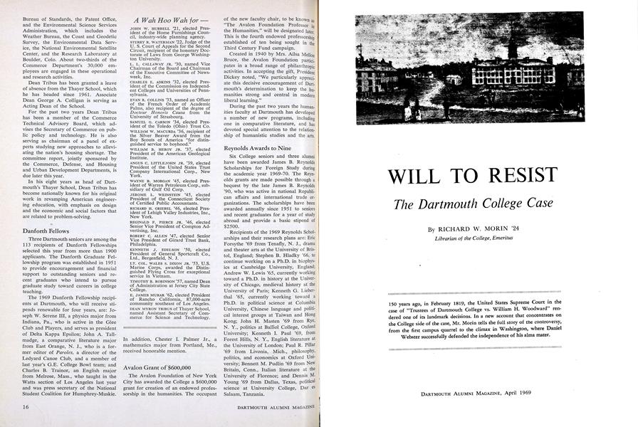 WILL TO RESIST