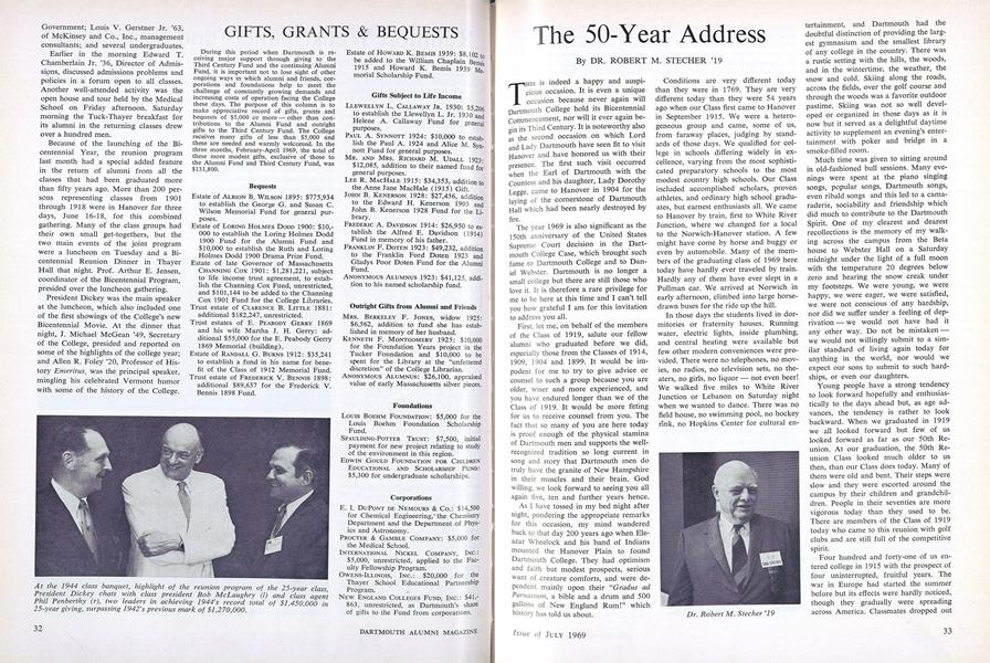 The 50-Year Address